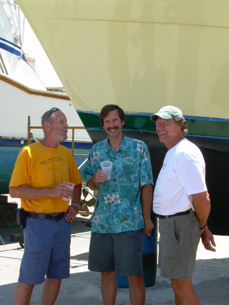 Peter Seyffert with Founding Partners Joe Jacobson and Robert Killian